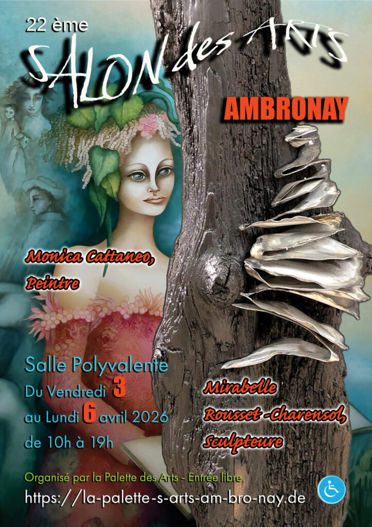 Affiche de du Salon des Arts d'Ambronay pour l'année 2026