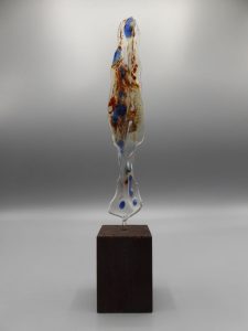 Sculpture en verre par Philippe Marchenay